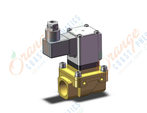 SMC VXZ2C0HZ1FA pilot op 2 port solenoid valve, (n.o.), 2 PORT VALVE