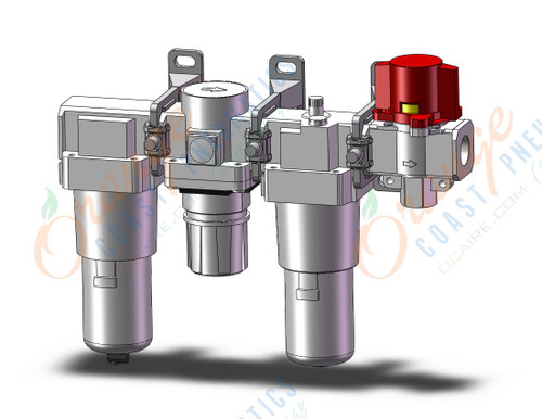 SMC AC50-N06E-V-Z-B f/r/l combo modular, MODULAR F.R.L.