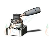 SMC VH252-02 hand valve, MECHANICAL VALVE