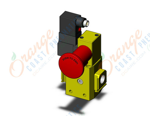 SMC AVL3000-03-5DZM-R soft start-up valve w/ lockout, VALVE, SOFT START LOCKOUT