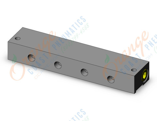SMC VVX214A04 bar stock manifold, 2 PORT VALVE