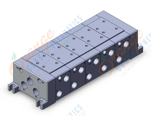 SMC VV715-03R-03D-Q iso standard manifold, 4/5 PORT SOLENOID VALVE
