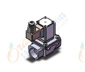 SMC VXZ262LZ1VB pilot op 2 port solenoid valve, (n.c.), 2 PORT VALVE