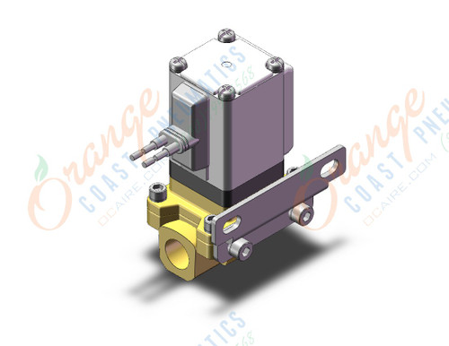 SMC VXZ2A2AFBXB pilot op 2 port solenoid valve, (n.o.), 2 PORT VALVE