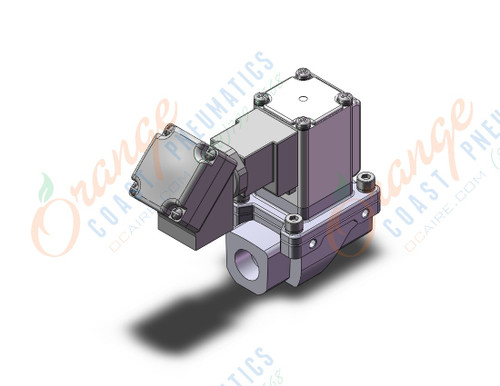 SMC VXZ242GZ2RC pilot op 2 port solenoid valve, (n.c.), 2 PORT VALVE