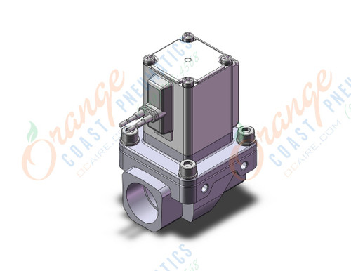 SMC VXZ252JBG pilot op 2 port solenoid valve, (n.c.), 2 PORT VALVE