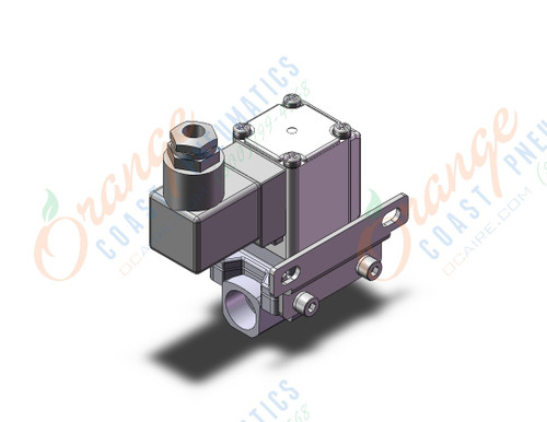 SMC VXZ233DGBXB pilot op 2 port solenoid valve, (n.c.), 2 PORT VALVE