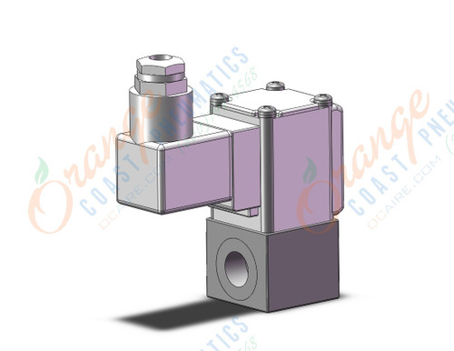 SMC XSA2-22N-5D2 n.c. high vacuum solenoid valve, HIGH VACUUM VALVE
