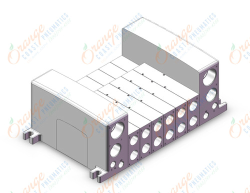 SMC VV5QC41-0603NSD60 vqc manifold, 4/5 PORT SOLENOID VALVE