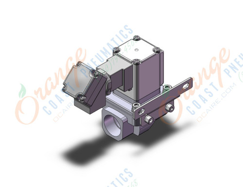 SMC VXZ252JMBXB pilot op 2 port solenoid valve, (n.c.), 2 PORT VALVE