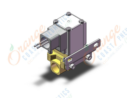 SMC VXZ232BUBXB pilot op 2 port solenoid valve, (n.c.), 2 PORT VALVE