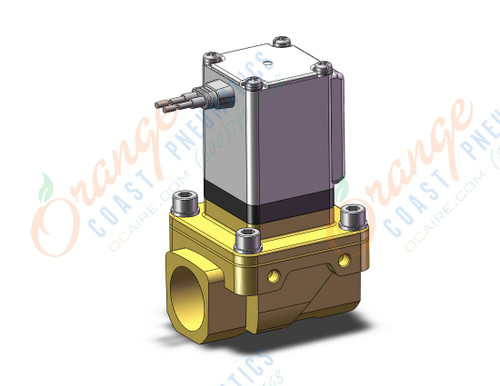 SMC VXZ2C0HAB pilot op 2 port solenoid valve, (n.o.), 2 PORT VALVE