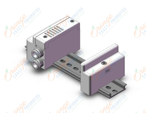 SMC SS5Q14-06C-DS mfld, plug lead unit, 4/5 PORT SOLENOID VALVE