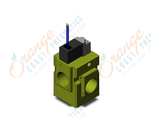 SMC VG342-3G-10NB-E poppet type valve, 3 PORT SOLENOID VALVE