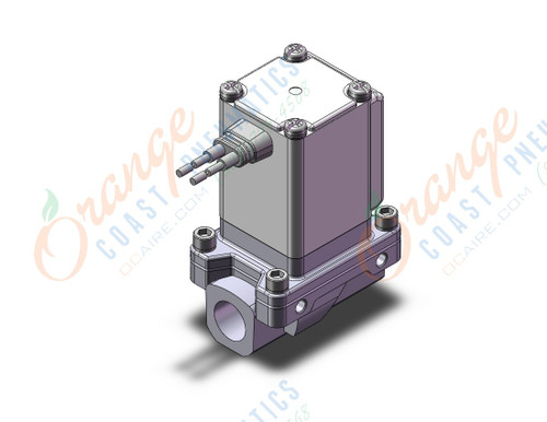SMC VXZ233CAB pilot op 2 port solenoid valve, (n.c.), 2 PORT VALVE