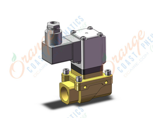 SMC VXZ2B0FGE pilot op 2 port solenoid valve, (n.o.), 2 PORT VALVE