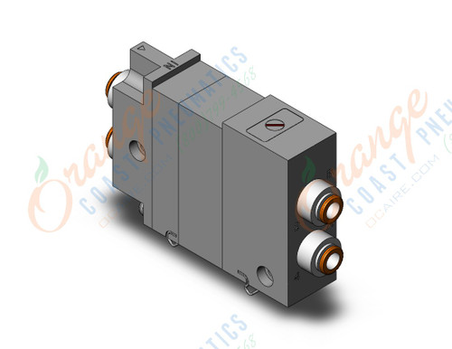 SMC VQ2000-FPG-C6C6-DN double block check, VQ2 SOL VALVE 4 WAY***
