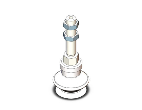 SMC ZPT16BU-A6 vac pad (bellows) w/o buffer, ZP VACUUM PAD***