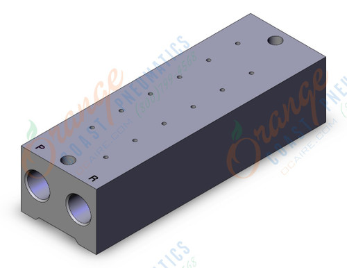 SMC SS5YJ5-42-06-01T mfld assy, 6-sta, SS5YJ5 MANIFOLD SYJ5000 5/PORT***