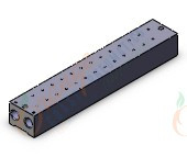 SMC SS5YJ5-42-13-01T mfld assy, 13-sta, SS5YJ5 MANIFOLD SYJ5000 5/PORT