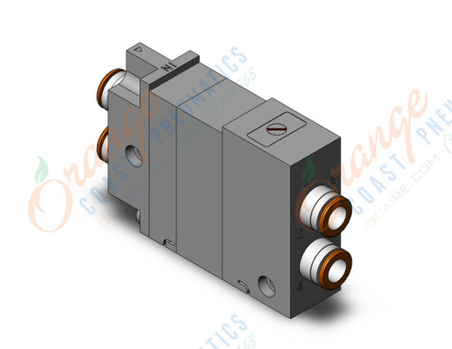 SMC VQ2000-FPG-C8C8 double block check, VQ2 SOL VALVE 4 WAY***