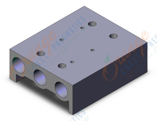 SMC SS5YJ5-20-02-00N mfld assy, 2-sta, SS5YJ5 MANIFOLD SYJ5000 5/PORT***