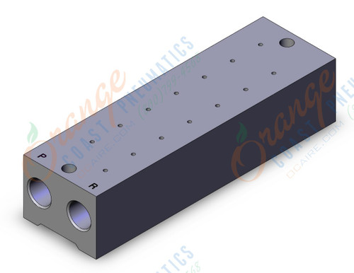 SMC SS5YJ5-42-07-C6 mfld assy, 7-sta, SS5YJ5 MANIFOLD SYJ5000 5/PORT