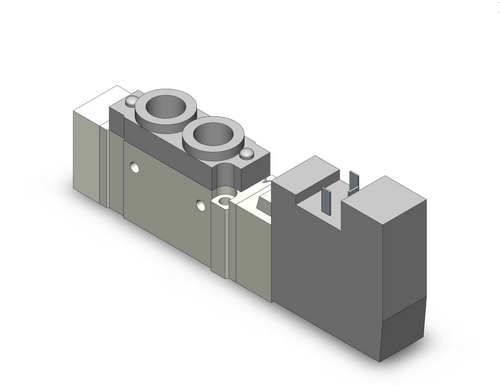 SMC SY5120-5DO-01F-Q valve, sgl sol, body pt, SY5000 SOL/VALVE, RUBBER SEAL***