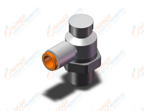 SMC AS2201F-N02-07SA flow control w/fitting, FLOW CONTROL W/FITTING***