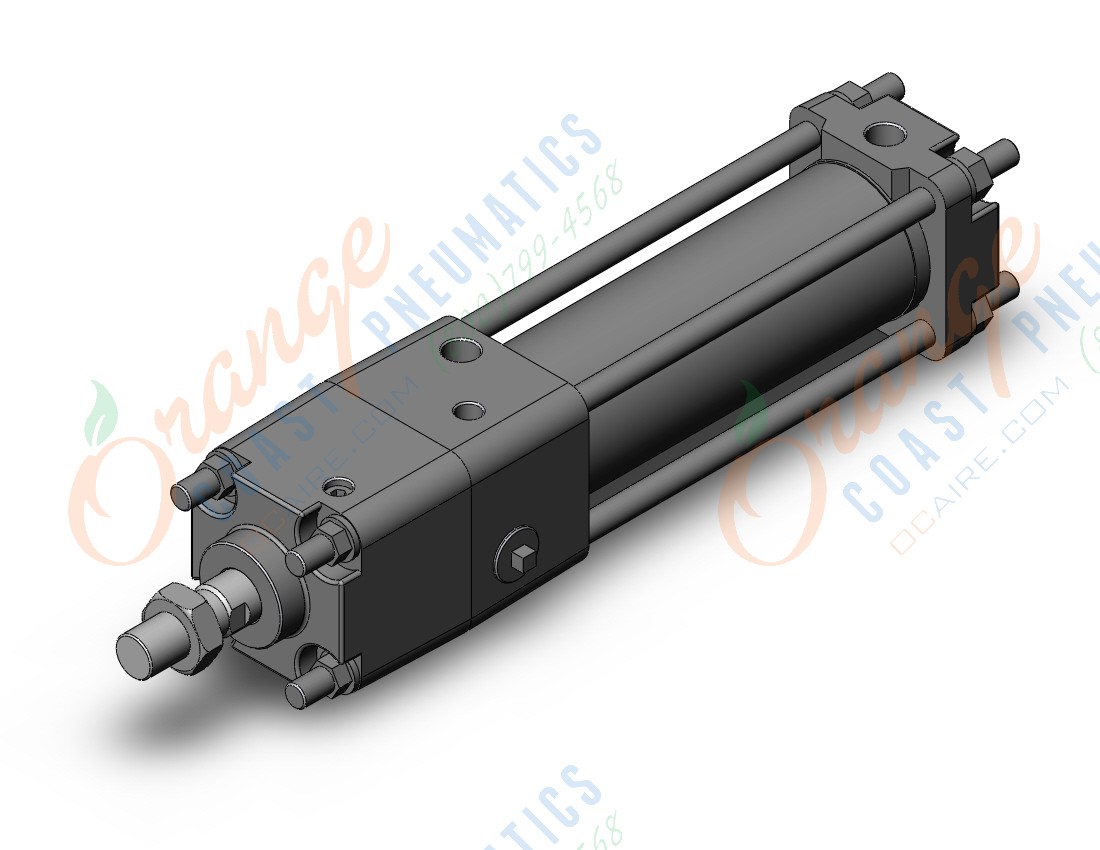 SMC CDNA2B40TN-100N-D cyl, tie rod, power lock, a/s, CNA/CNA2 POWER LOCK CYLINDER