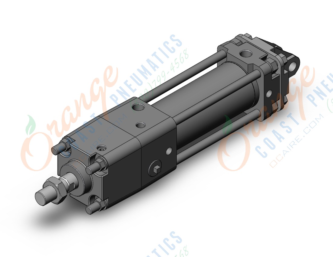 SMC CDNA2D40TN-75-D cyl, tie rod, power lock, a/s, CNA/CNA2 POWER LOCK CYLINDER