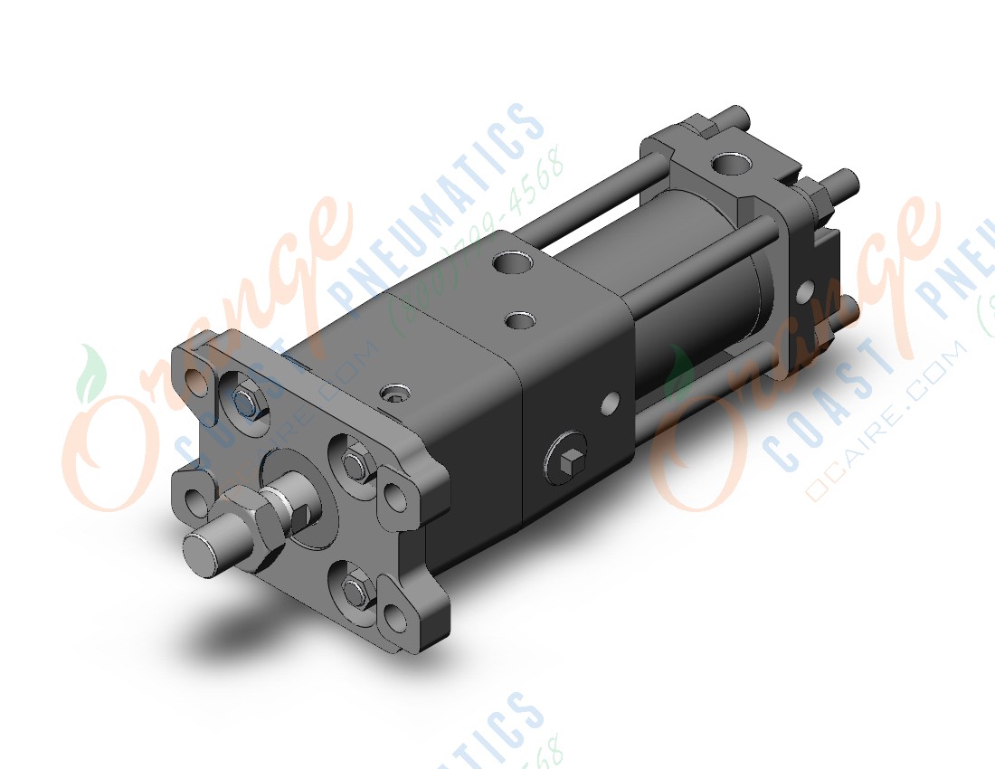 SMC CDNA2F40TN-25-D cyl, tie rod, power lock, a/s, CNA/CNA2 POWER LOCK CYLINDER