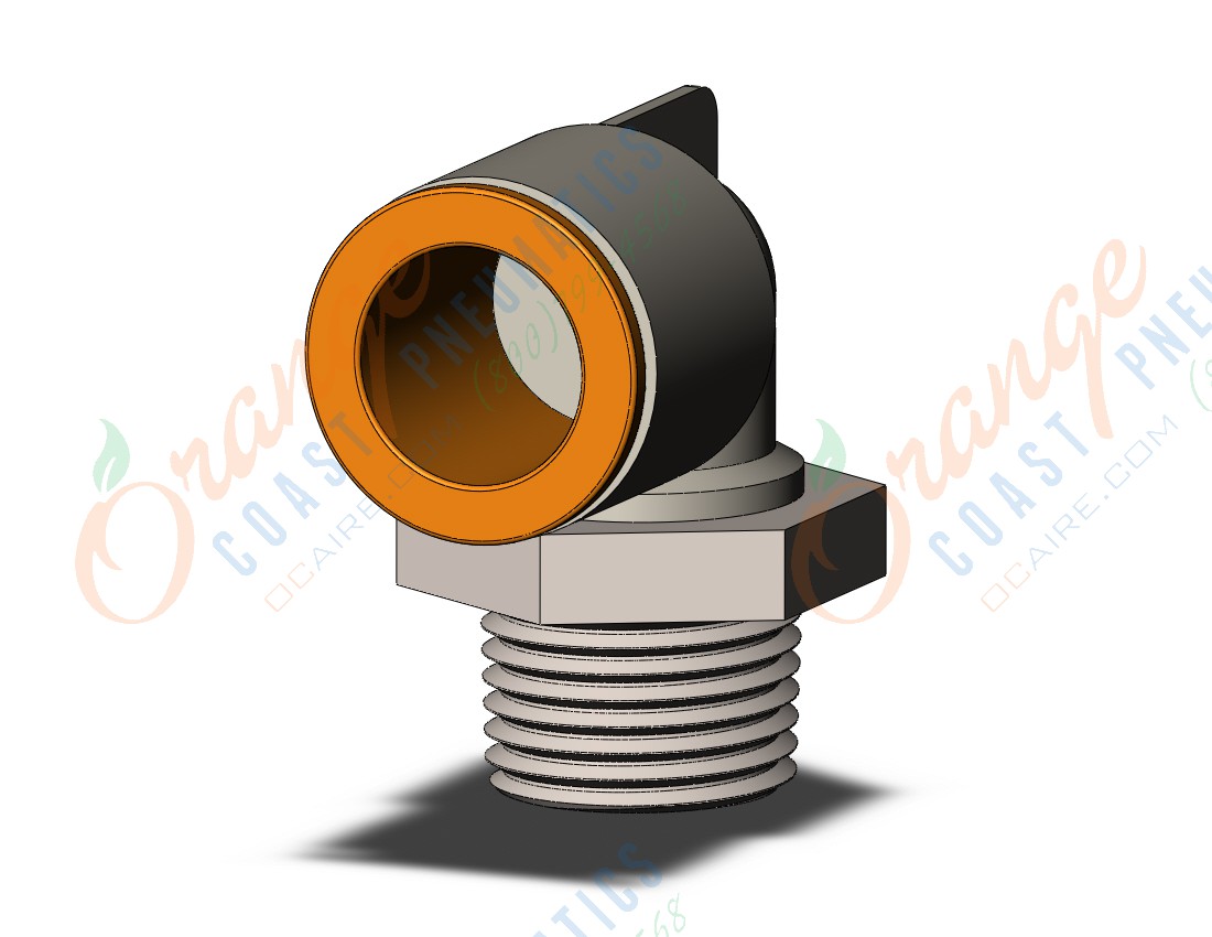 SMC KQ2L13-36NS fitting, male elbow, KQ2 FITTING (sold in packages of 10; price is per piece)