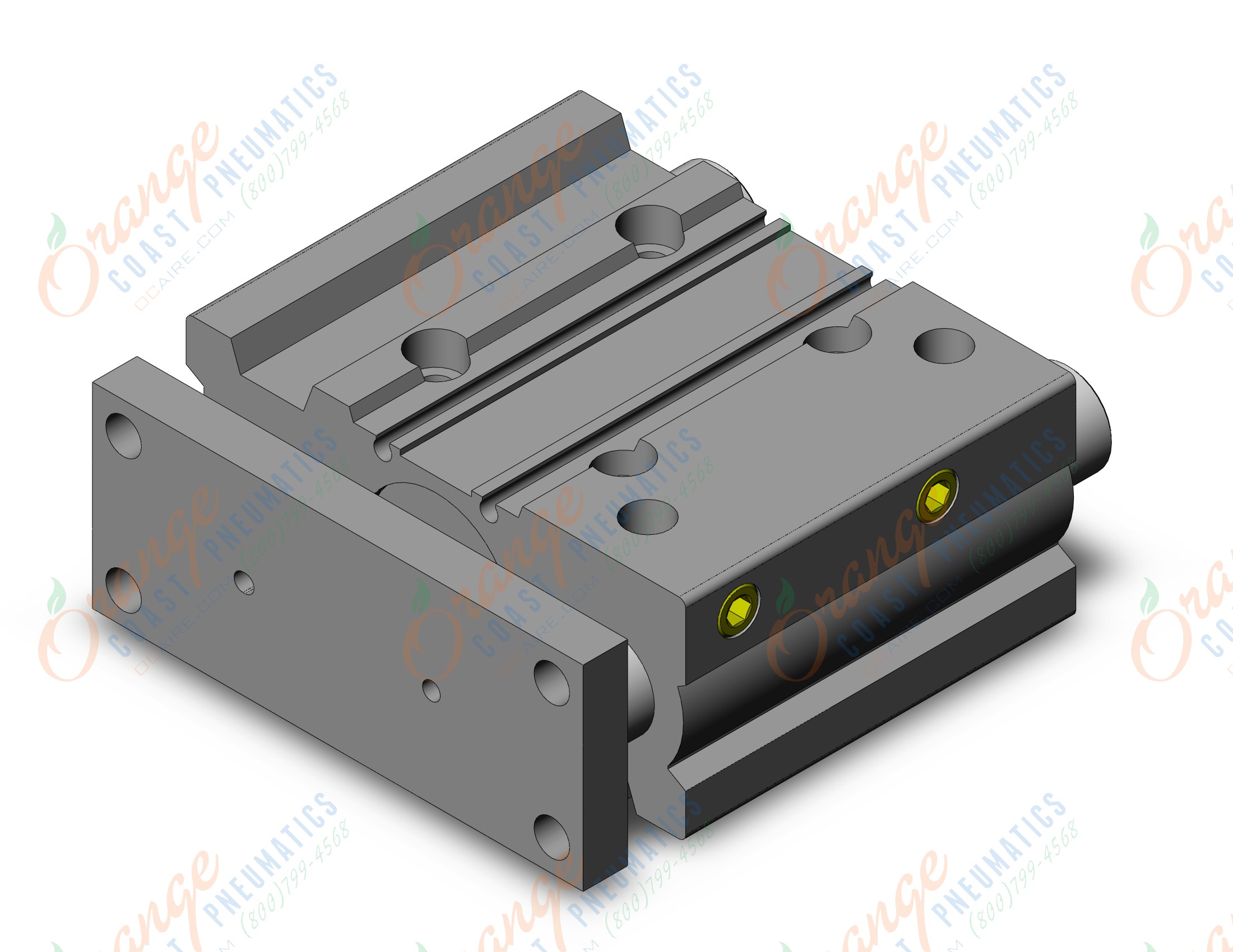 SMC MGPM32-40Z cyl, compact guide, slide brg, MGP COMPACT GUIDE CYLINDER