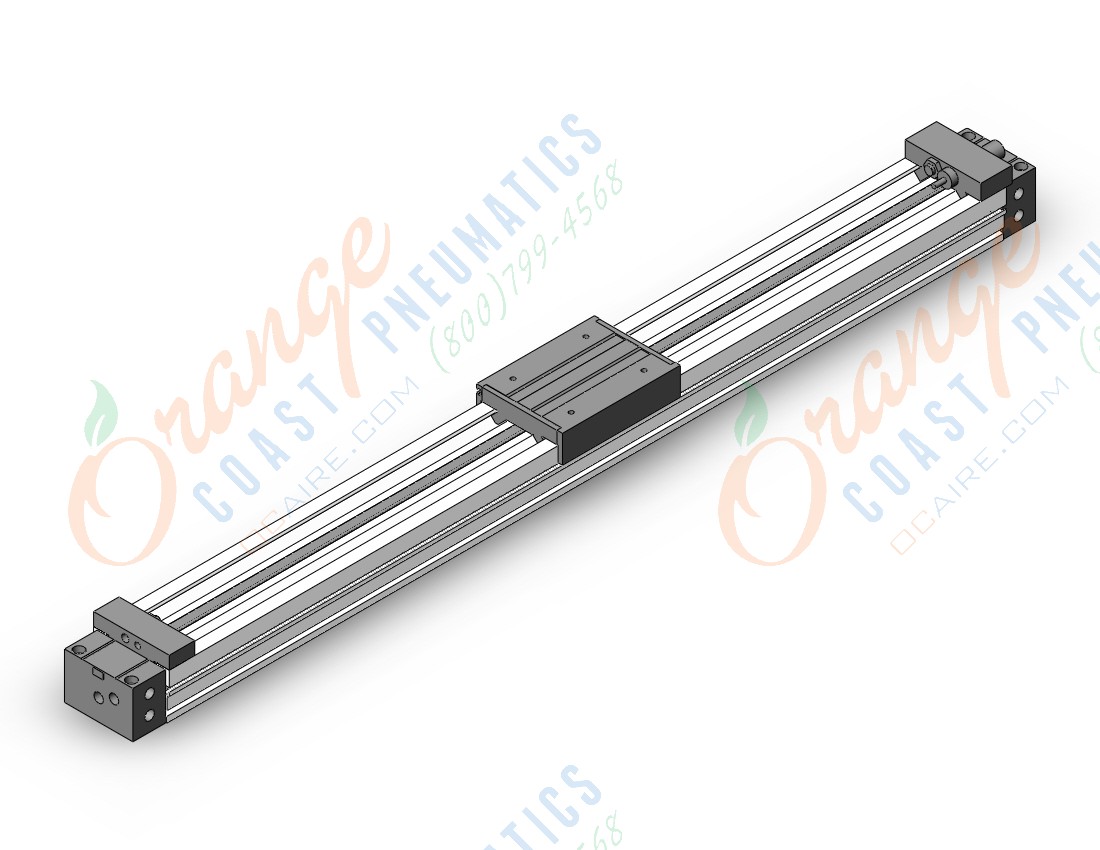 SMC MY1M40TN-900AH cyl, rodless, slide brg guide, MY1M GUIDED CYLINDER