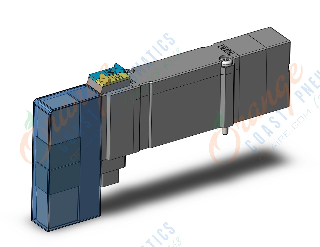 SMC SY5400-5UF1 valve, sol, SY5000 SOL/VALVE, RUBBER SEAL