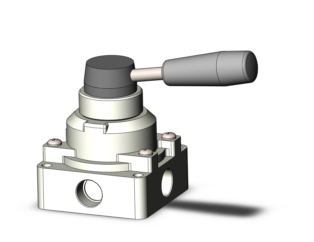 SMC VH300-F03 hand valve 3/8 pt, VH HAND VALVE