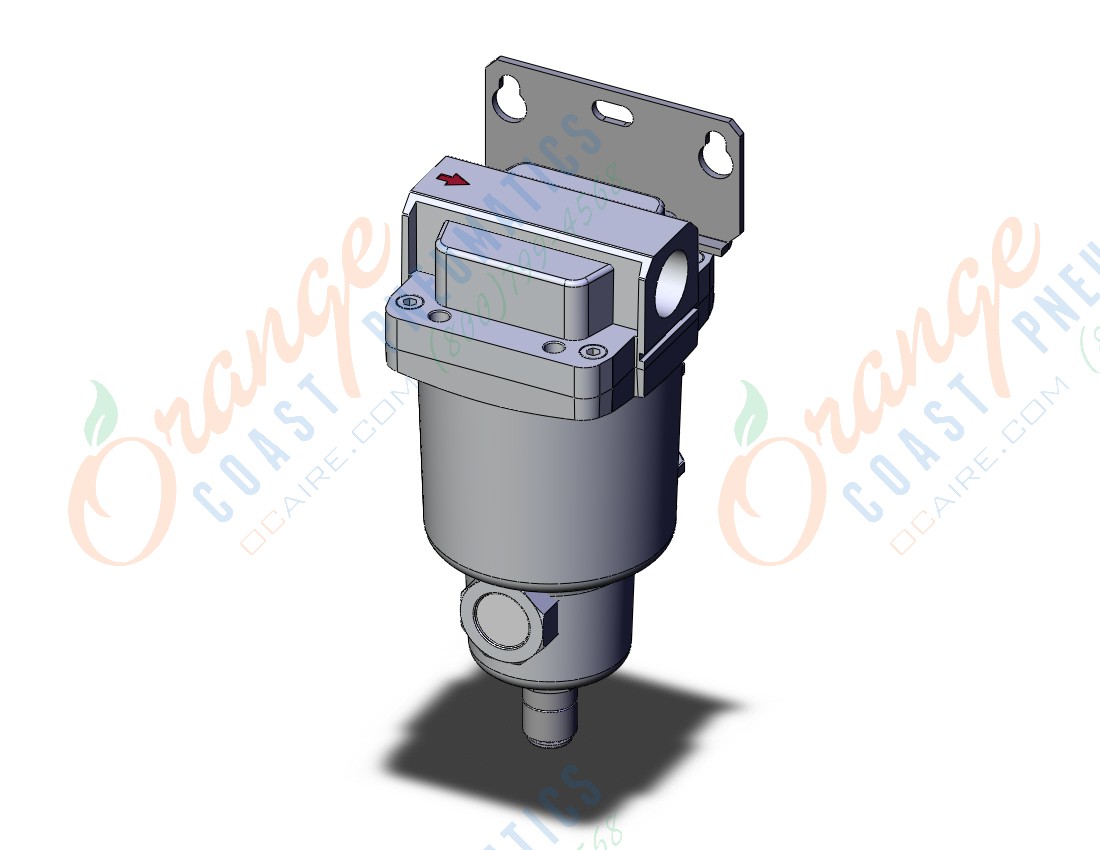 SMC AMH450C-N06BC micro mist separator, AMH MICRO MIST SEPARATOR