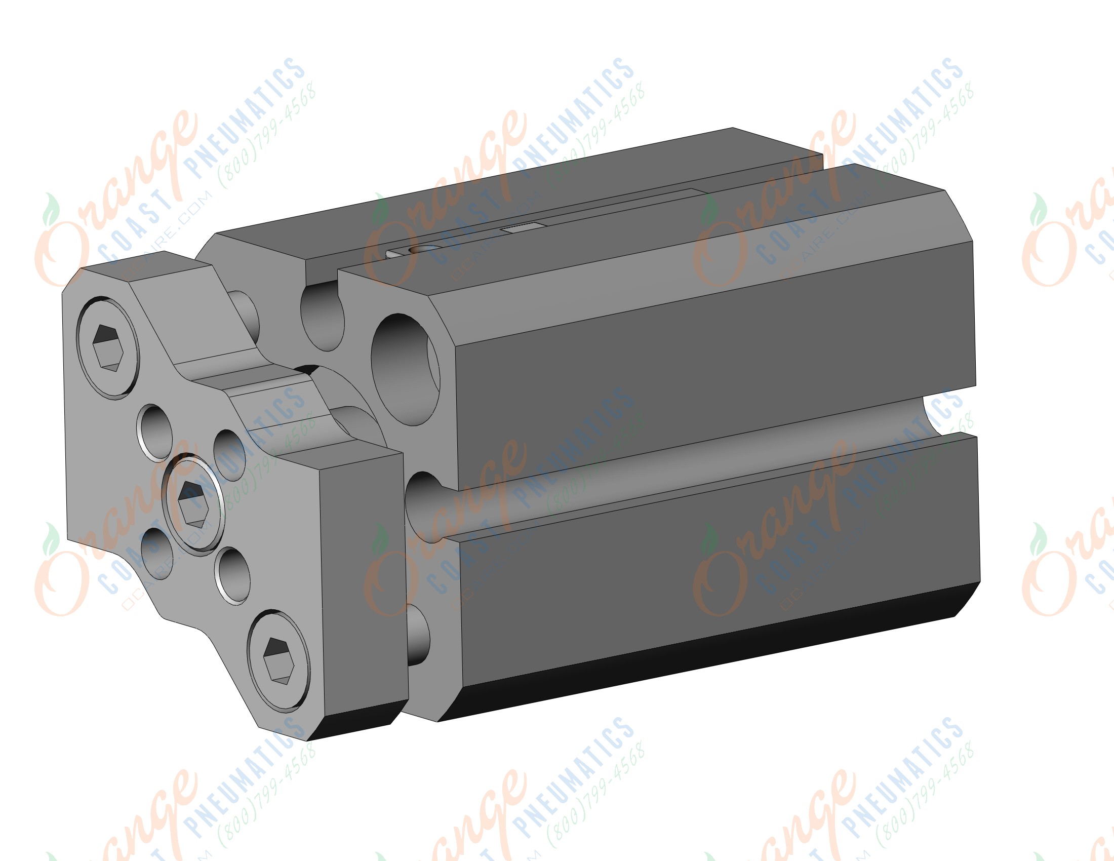 SMC CDQMB12-15-M9B cyl, compact, auto-switch, CQM COMPACT GUIDE ROD CYLINDER