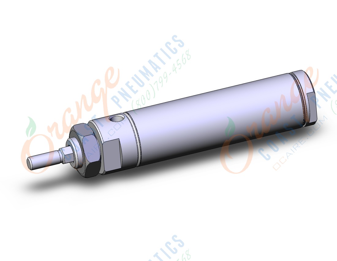 SMC NCDMKB150-0350 base cylinder, NCM ROUND BODY CYLINDER