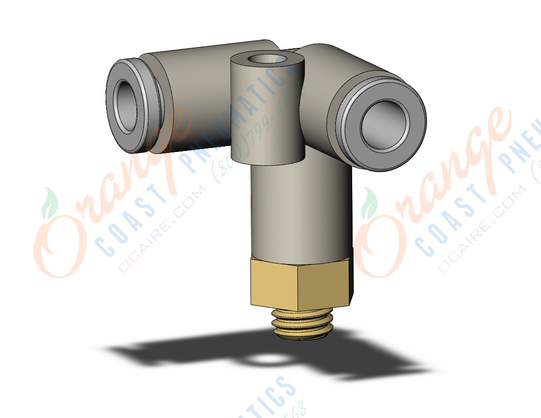 SMC KQ2D04-M5A fitting, delta union, KQ2 FITTING (sold in packages of 10; price is per piece)