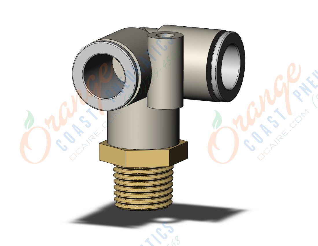 SMC KQ2D10-02AS fitting, delta union, KQ2 FITTING (sold in packages of 10; price is per piece)