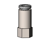 SMC KQ2F04-M5N fitting, female connector, KQ2 FITTING (sold in packages of 10; price is per piece)