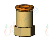 SMC KQ2F07-32A fitting, female connector, KQ2 FITTING (sold in packages of 10; price is per piece)