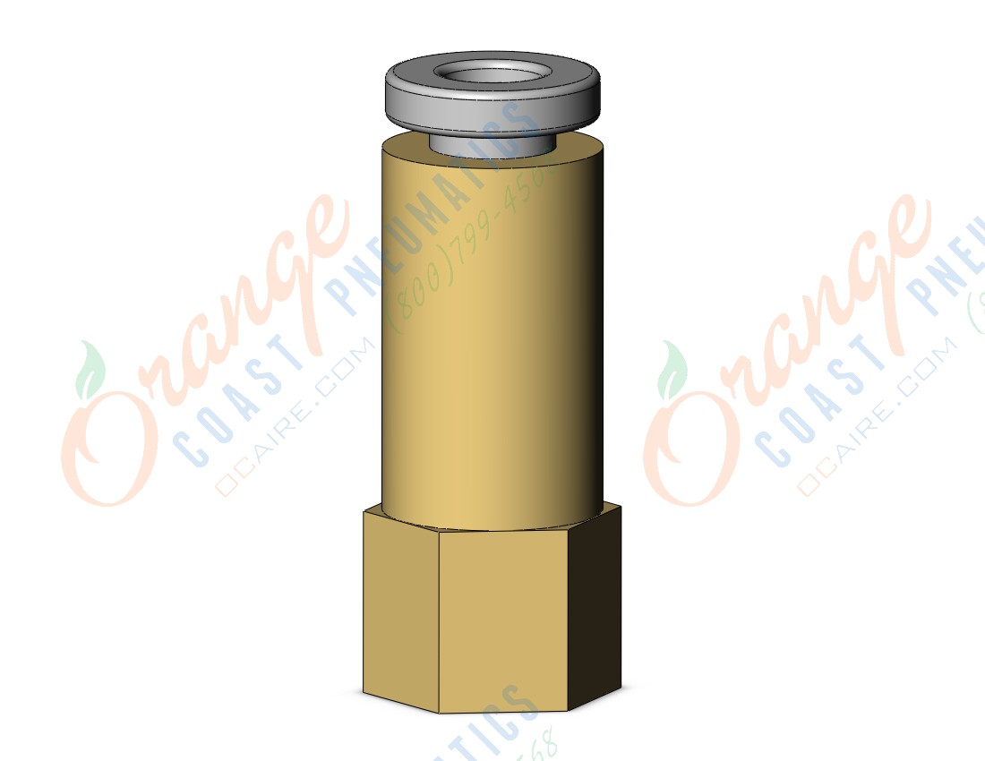 SMC KQ2F23-M5A fitting, female connector, KQ2 FITTING (sold in packages of 10; price is per piece)