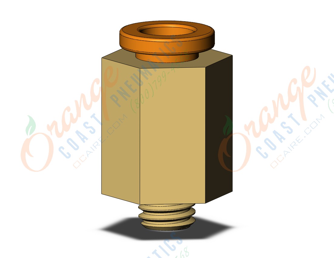 SMC KQ2H05-M5A fitting, male connector, KQ2 FITTING (sold in packages of 10; price is per piece)