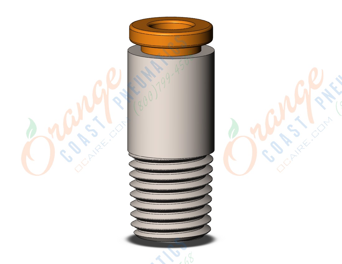 SMC KQ2S03-33NS fitting, hex hd male connector, KQ2 FITTING (sold in packages of 10; price is per piece)