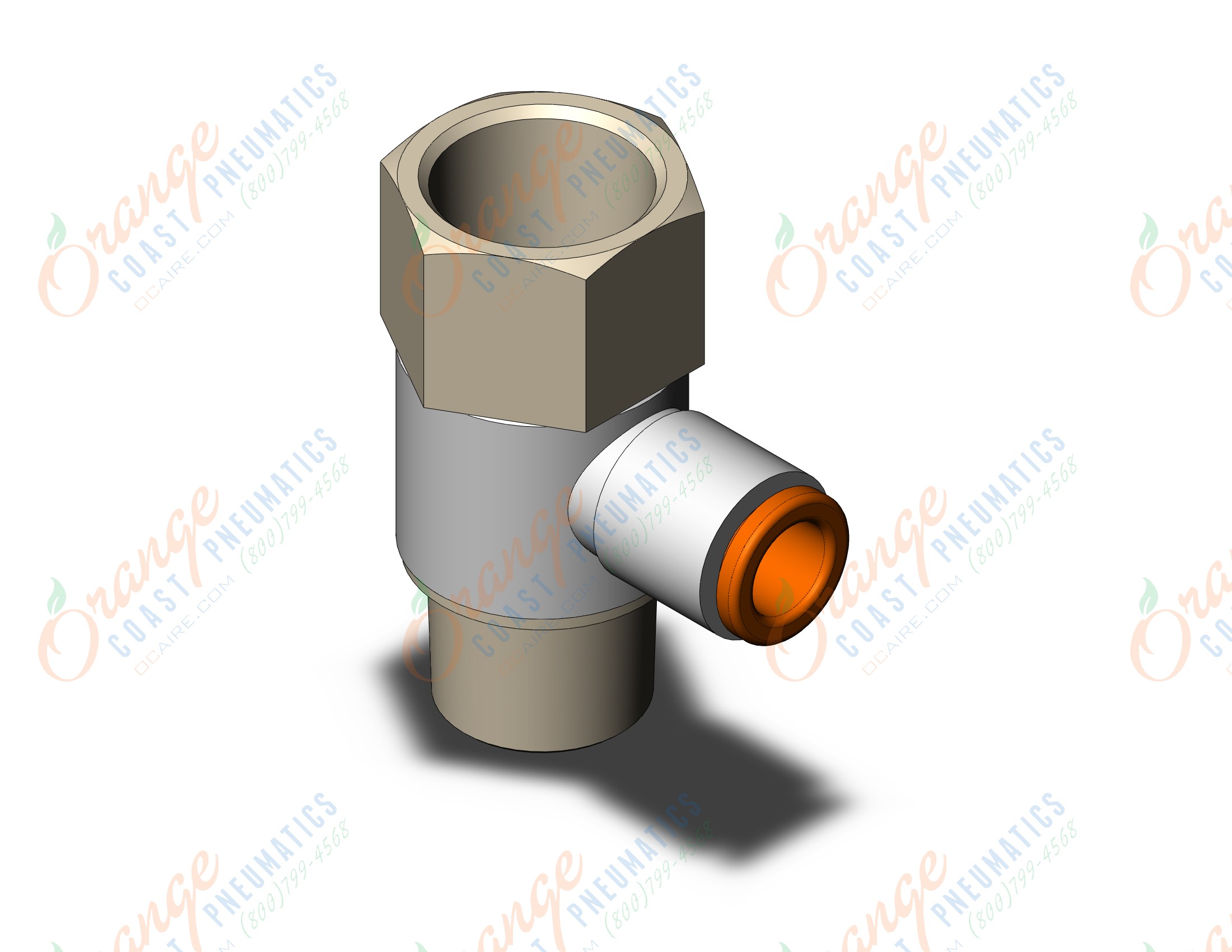 SMC KQ2VF07-35A fitting, uni female elbow, KQ2 FITTING (sold in packages of 10; price is per piece)