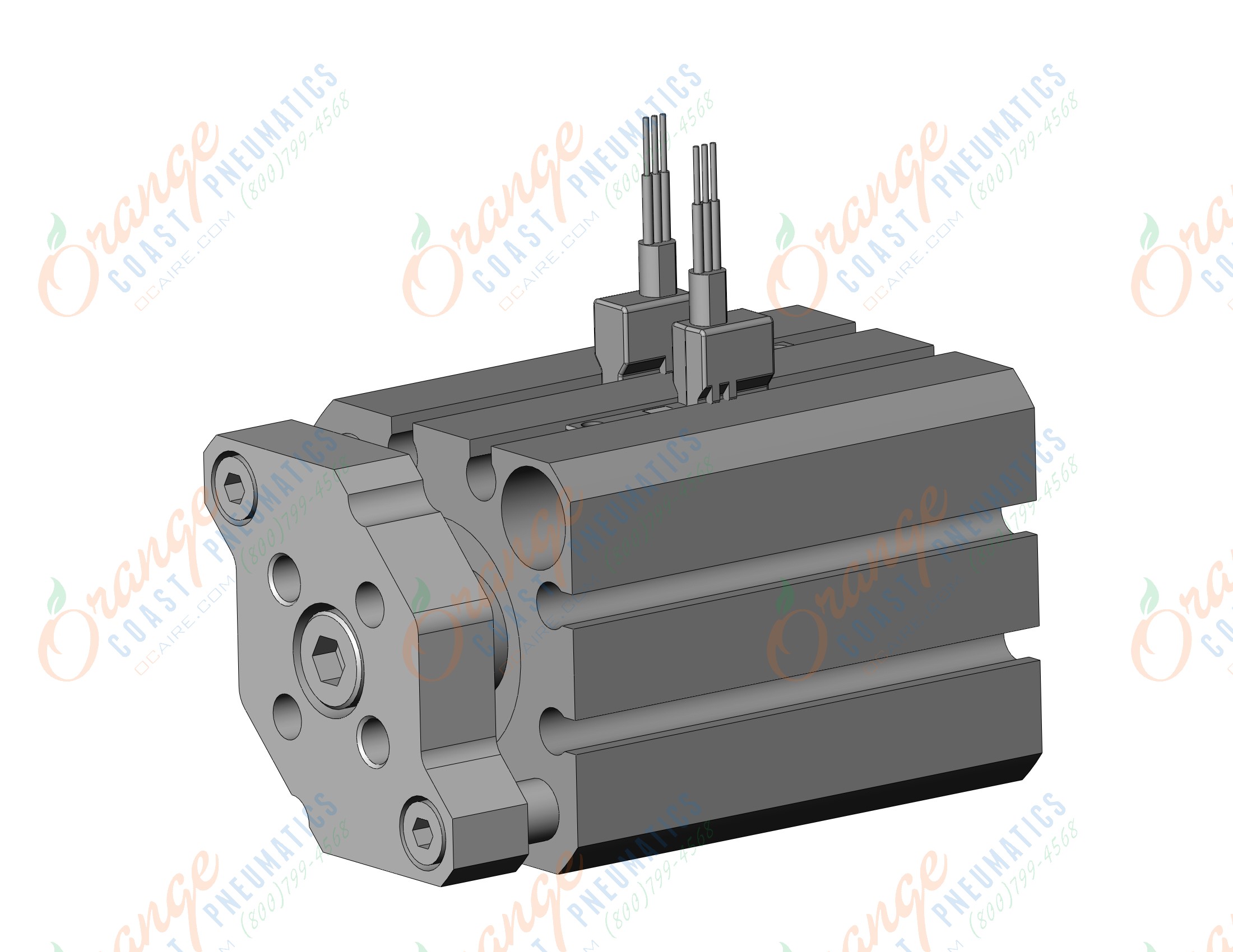 SMC CDQMB20-20-M9PV cyl, compact, auto-switch, CQM COMPACT GUIDE ROD CYLINDER