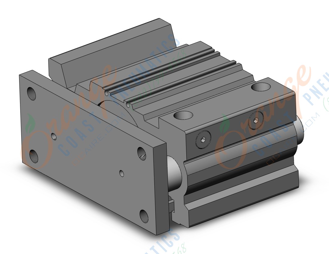 SMC MGPM63TN-50Z cyl, compact guide, slide brg, MGP COMPACT GUIDE CYLINDER